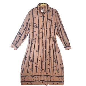 C&R Vintage 1970 Shirt Dress Size 20